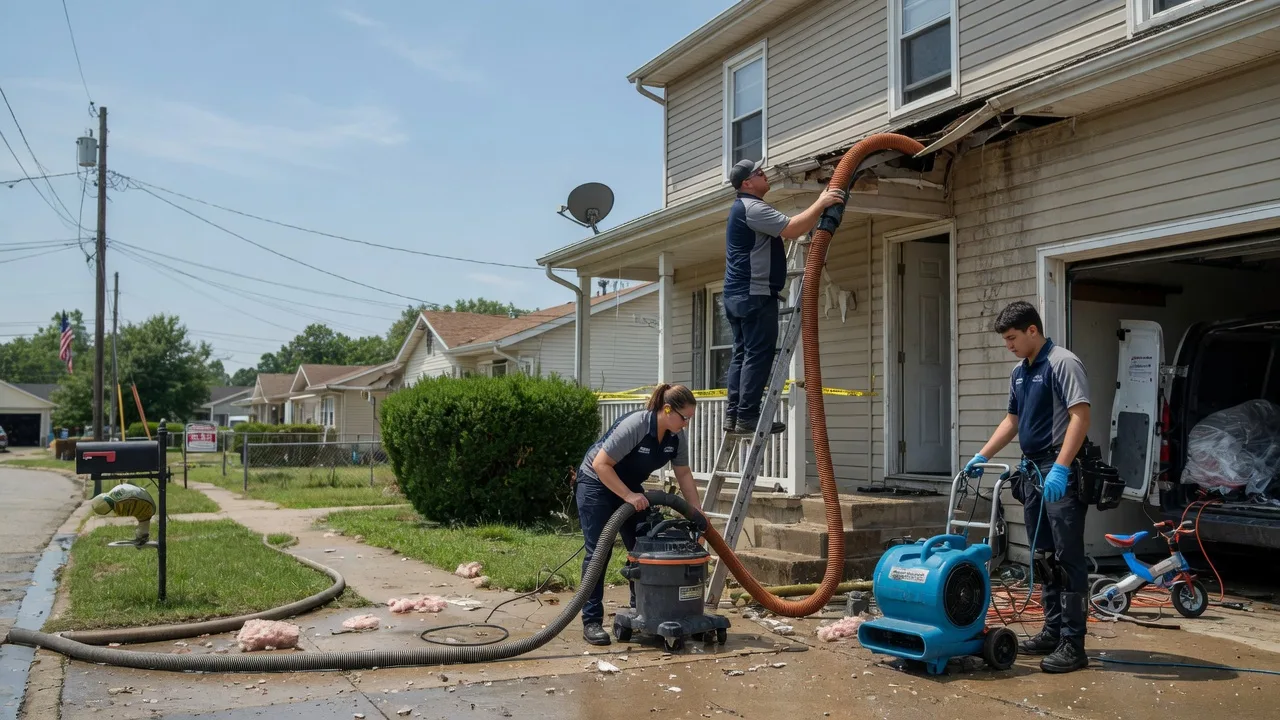 Water Damage Restoration in Monument, KS near me
